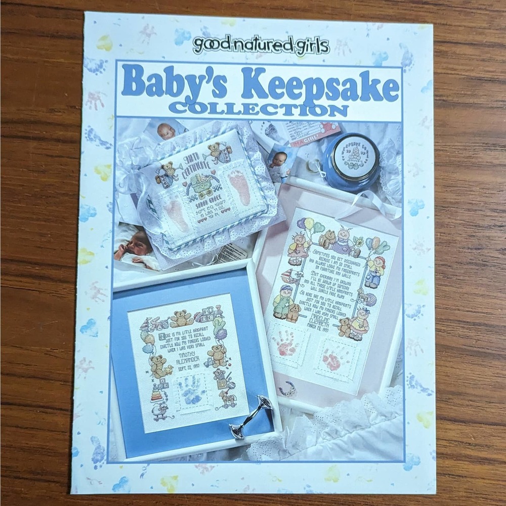 Baby's Keepsake Collection Cross Stitch Pattern Book